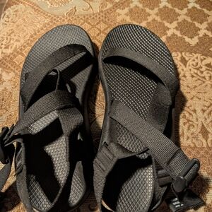 Chaco Black Webbing Sport Sandals